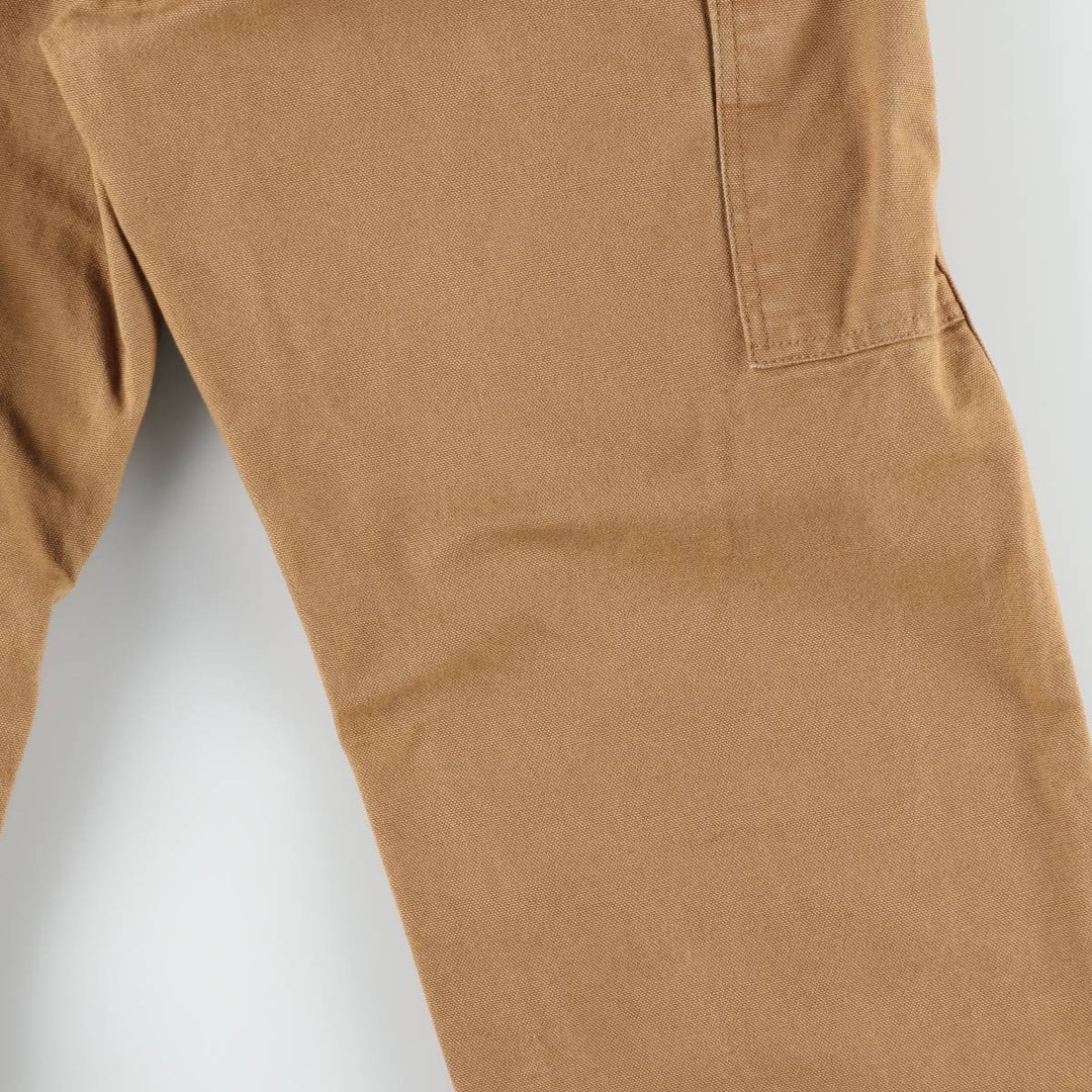 Carhartt Duck Painter Pants, Men's, W34 equivalent cotton brown type Vintage Second Hand