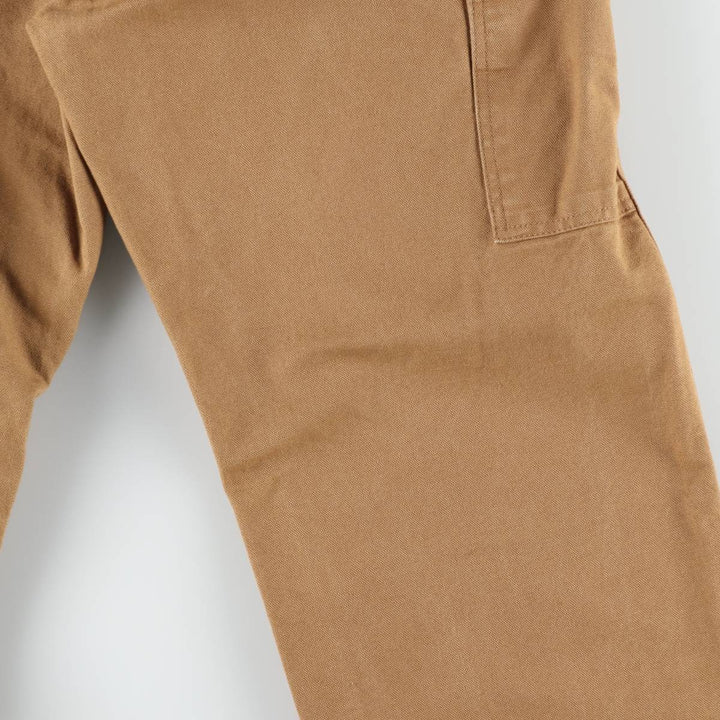 Carhartt Duck Painter Pants, Men's, W34 equivalent cotton brown type Vintage Second Hand