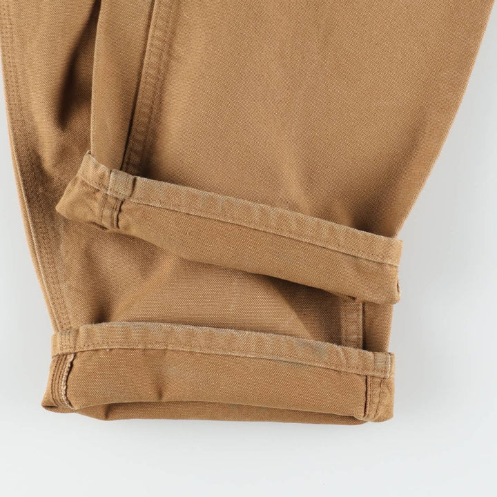 Carhartt Duck Painter Pants, Men's, W34 equivalent cotton brown type Vintage Second Hand