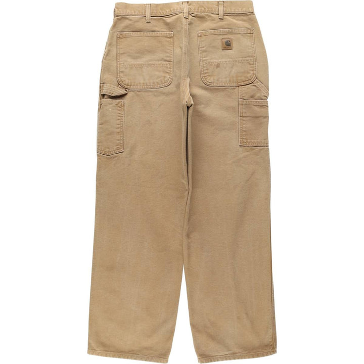 Carhartt Dungaree Fit Duck Painter Pants, Men's, Size W33 cotton Beige type Vintage Second Hand