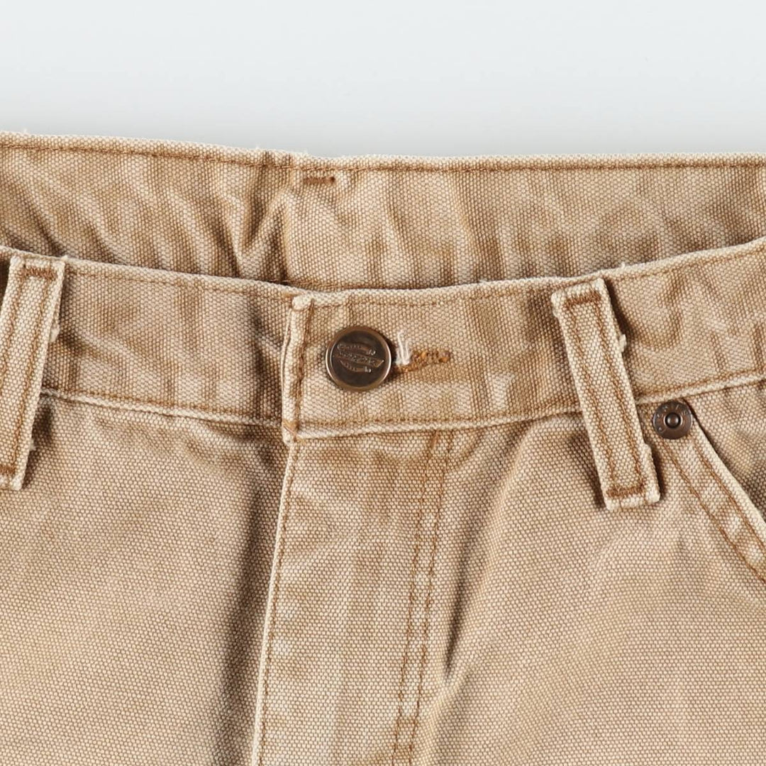 Dickies Relaxed Fit Duck Painter Pants Men's W32 equivalent cotton brown type Vintage Second Hand