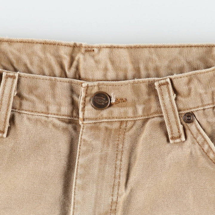 Dickies Relaxed Fit Duck Painter Pants Men's W32 equivalent cotton brown type Vintage Second Hand