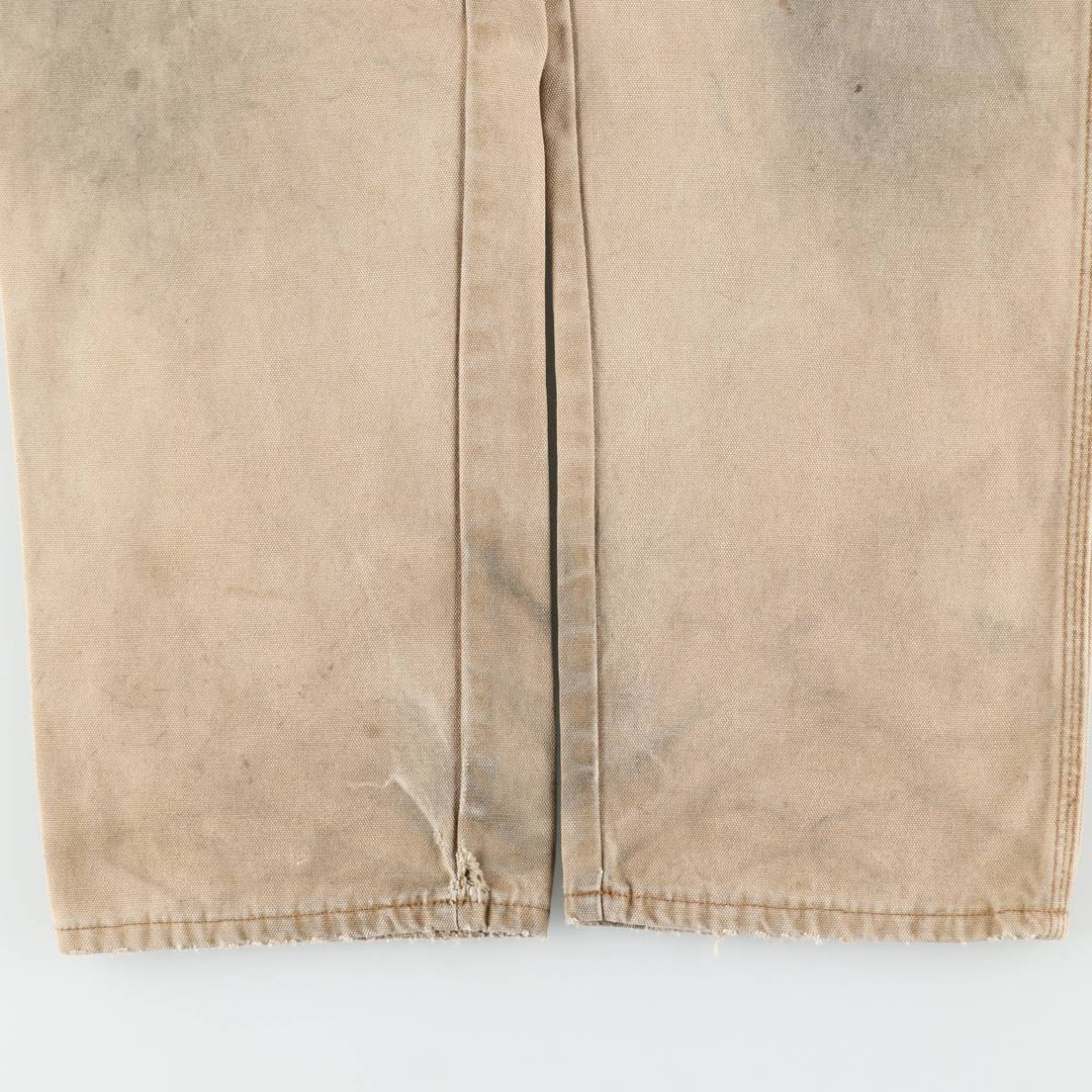 Dickies Relaxed Fit Duck Painter Pants Men's W32 equivalent cotton brown type Vintage Second Hand