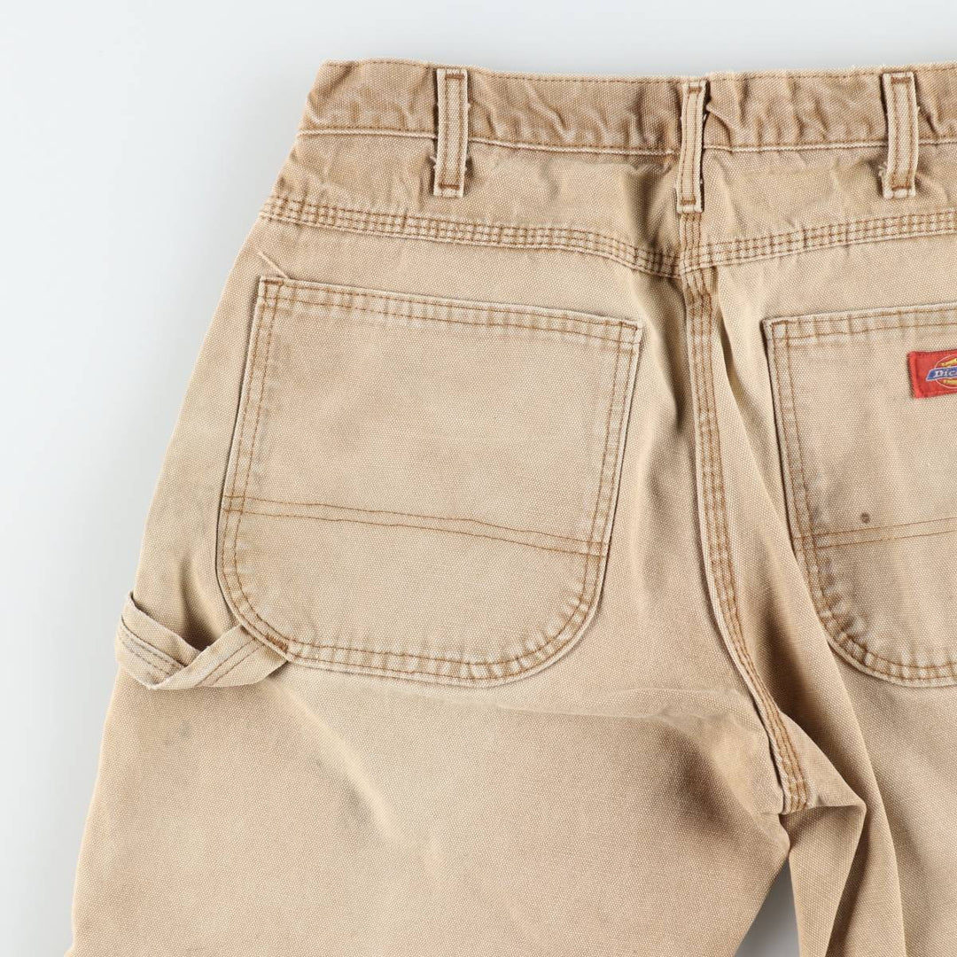 Dickies Relaxed Fit Duck Painter Pants Men's W32 equivalent cotton brown type Vintage Second Hand
