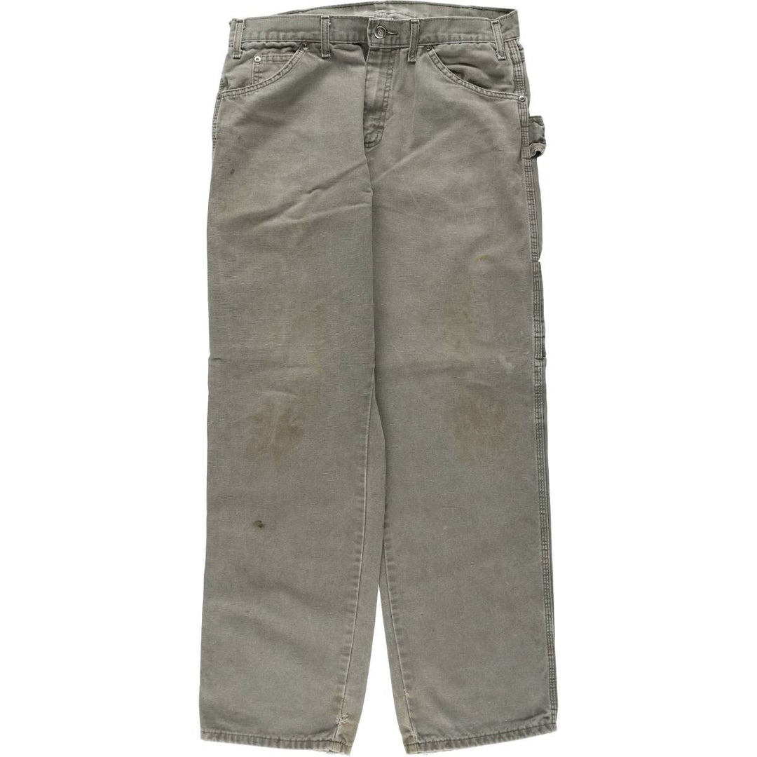Dickies Duck Painter Pants Men's W33 equivalent cotton Khaki type Vintage Second Hand
