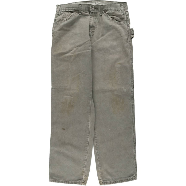 Dickies Duck Painter Pants Men's W33 equivalent cotton Khaki type Vintage Second Hand