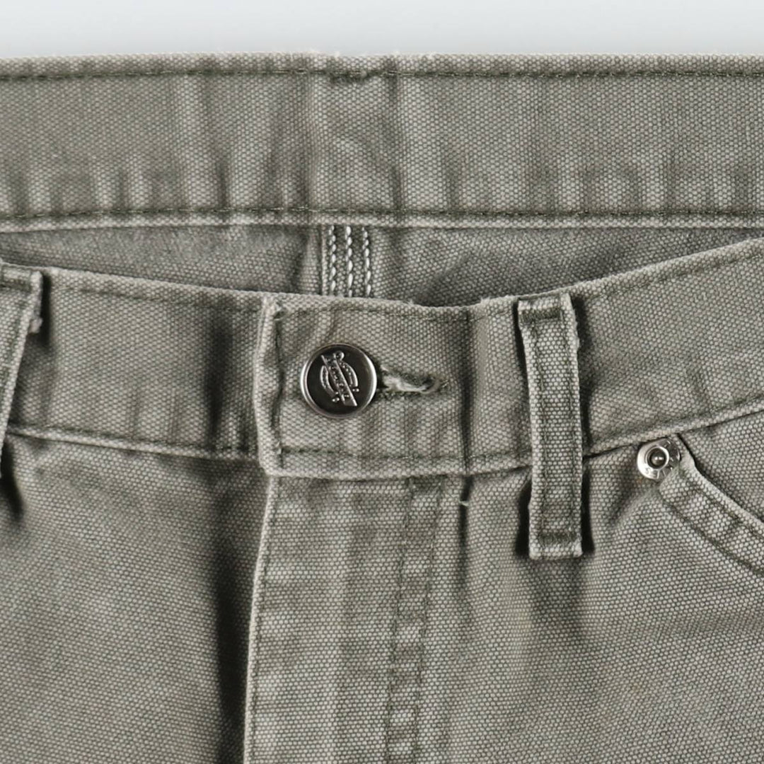 Dickies Duck Painter Pants Men's W33 equivalent cotton Khaki type Vintage Second Hand