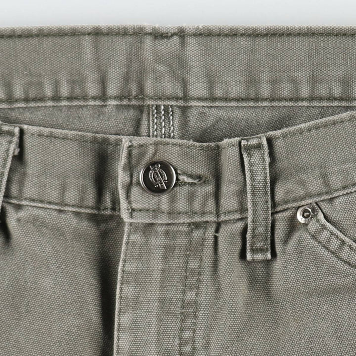 Dickies Duck Painter Pants Men's W33 equivalent cotton Khaki type Vintage Second Hand