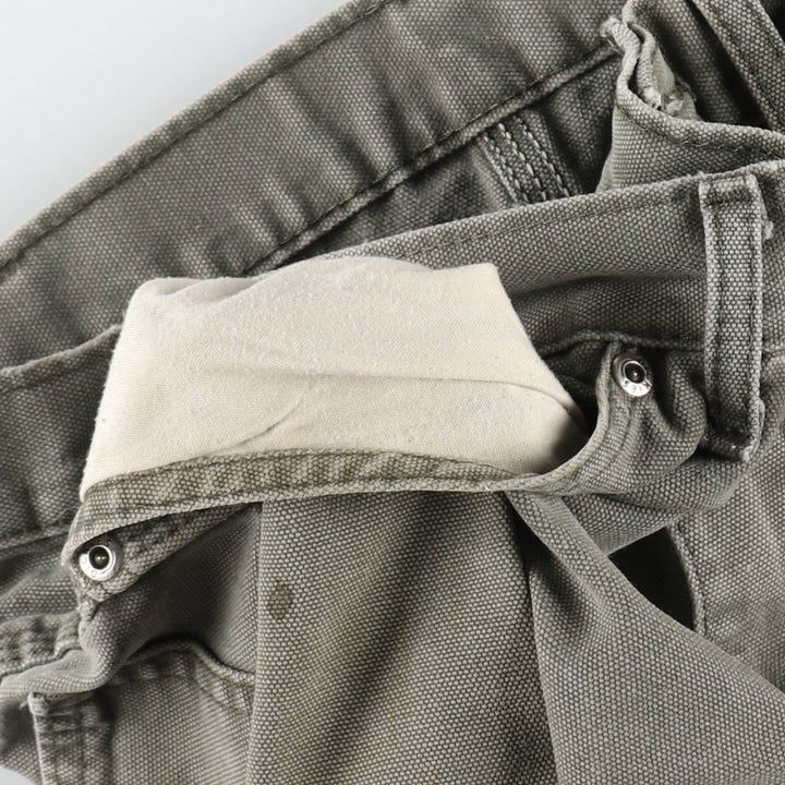 Dickies Duck Painter Pants Men's W33 equivalent cotton Khaki type Vintage Second Hand