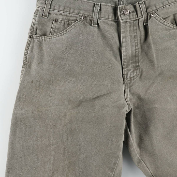 Dickies Duck Painter Pants Men's W33 equivalent cotton Khaki type Vintage Second Hand