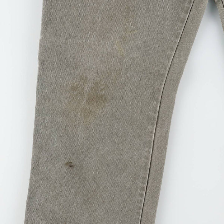 Dickies Duck Painter Pants Men's W33 equivalent cotton Khaki type Vintage Second Hand