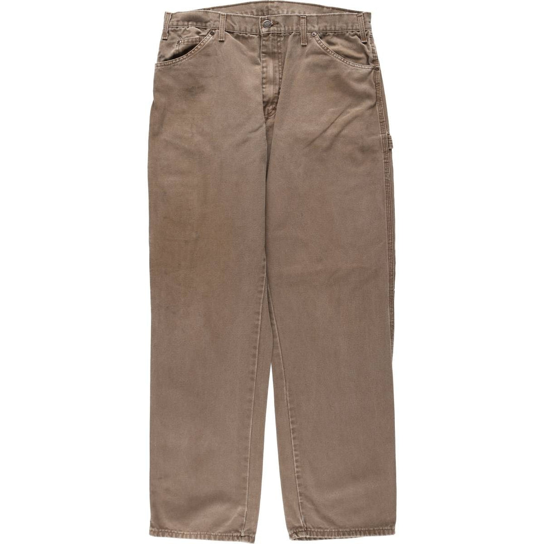 Dickies Duck Painter Pants Men's W36 cotton brown type Vintage Second Hand