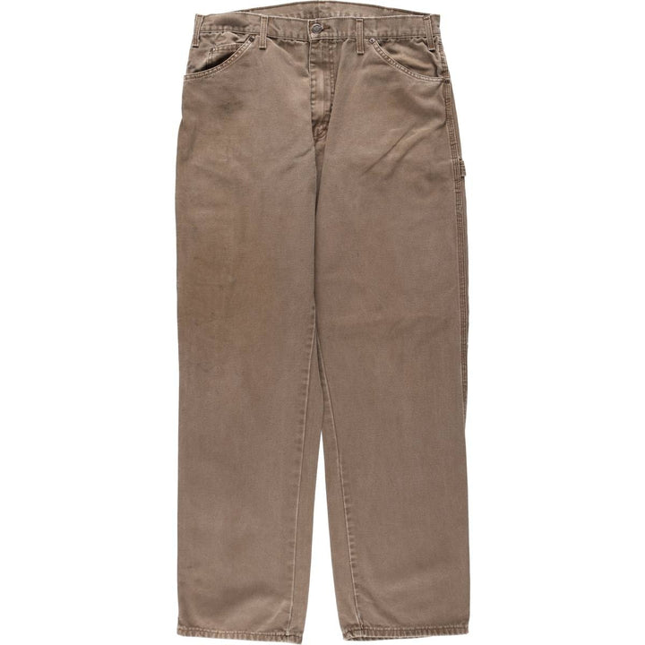 Dickies Duck Painter Pants Men's W36 cotton brown type Vintage Second Hand