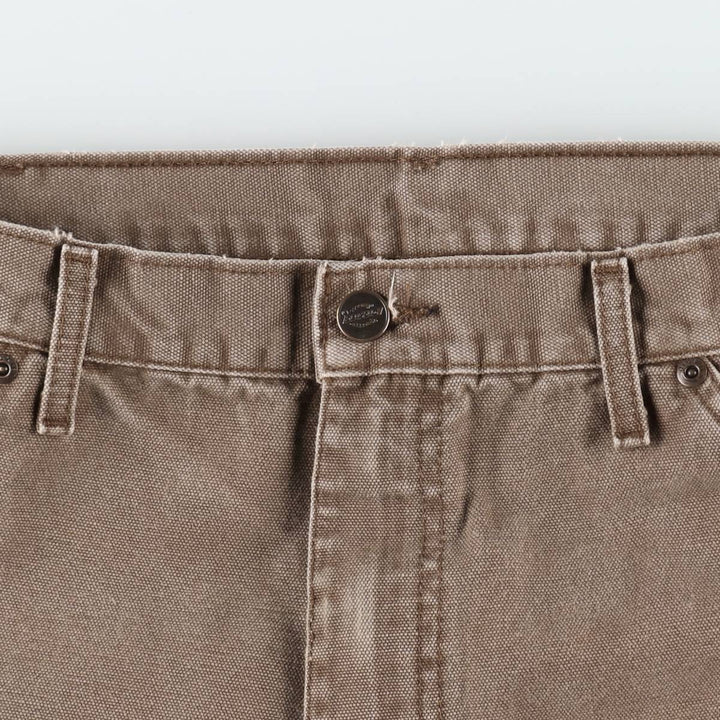 Dickies Duck Painter Pants Men's W36 cotton brown type Vintage Second Hand