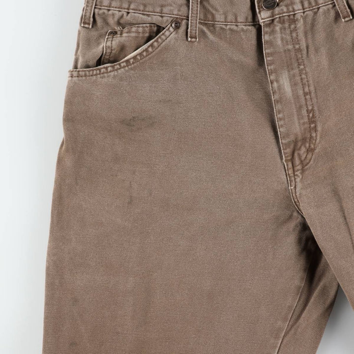 Dickies Duck Painter Pants Men's W36 cotton brown type Vintage Second Hand