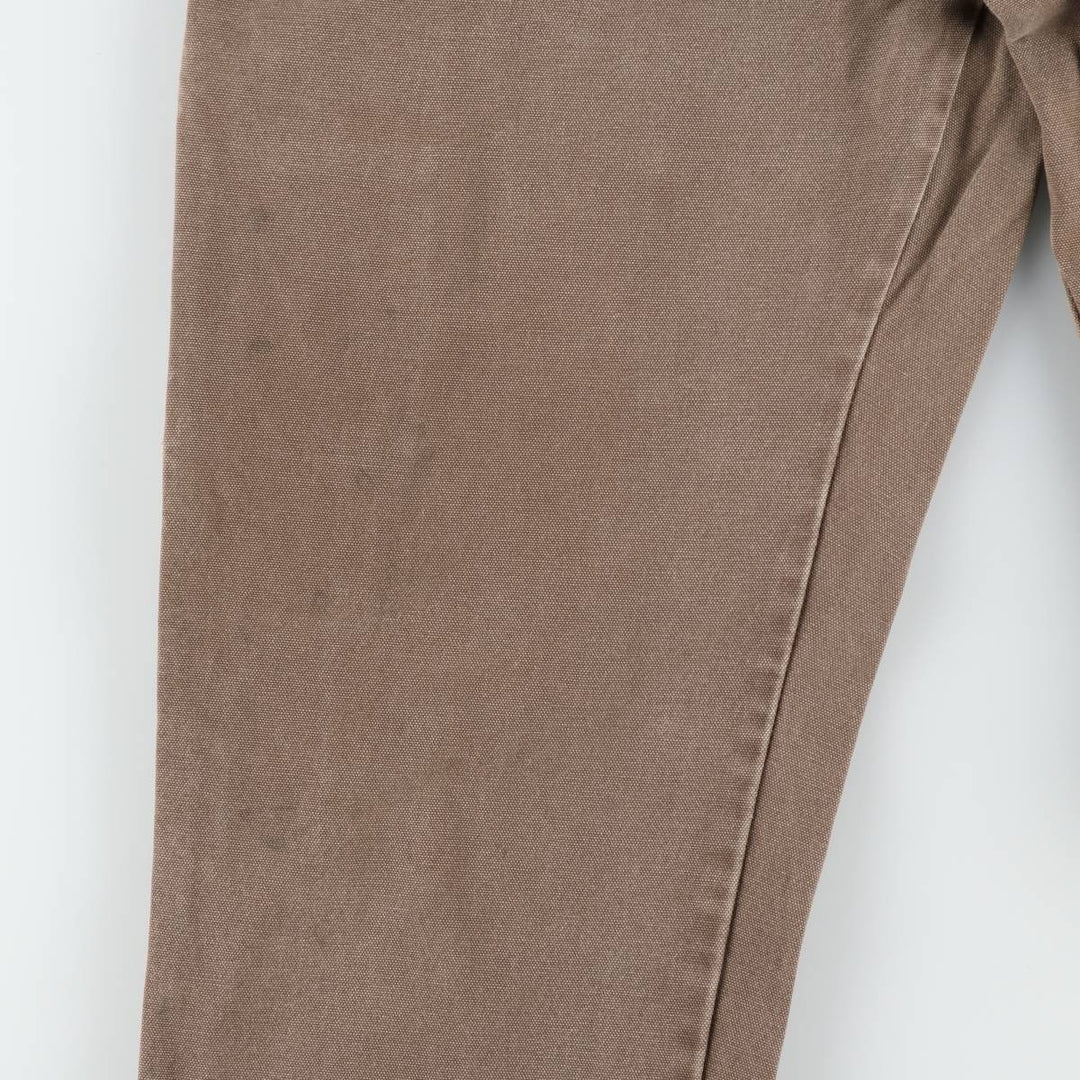 Dickies Duck Painter Pants Men's W36 cotton brown type Vintage Second Hand