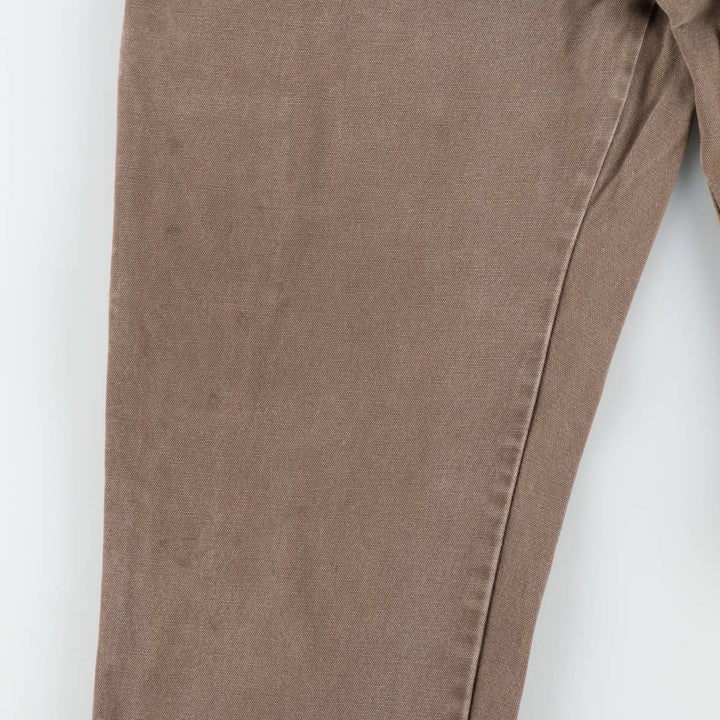 Dickies Duck Painter Pants Men's W36 cotton brown type Vintage Second Hand