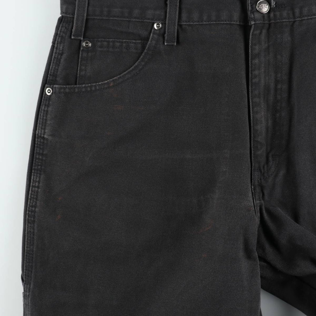 Dickies Duck Painter Pants Men's W36 cotton black type Vintage Second Hand