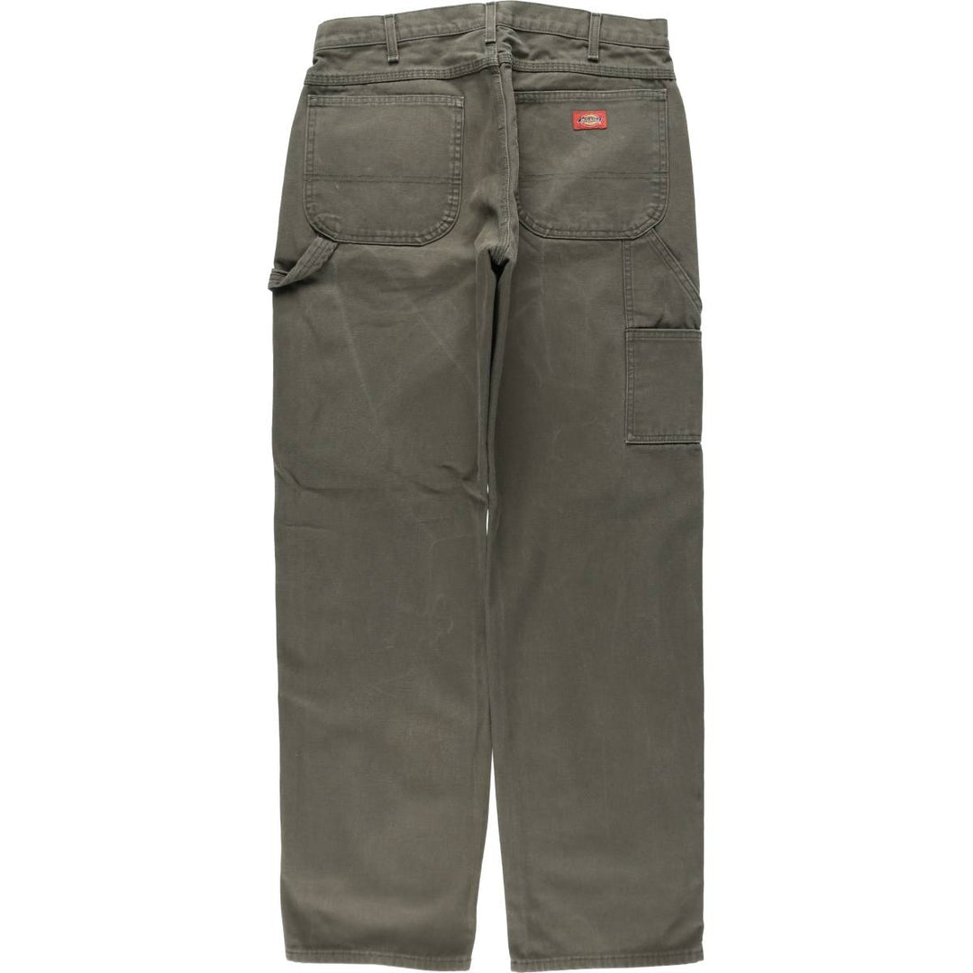 Dickies Relaxed Duck Painter Pants, Men's W34 (approx.) cotton Khaki type Vintage Second Hand