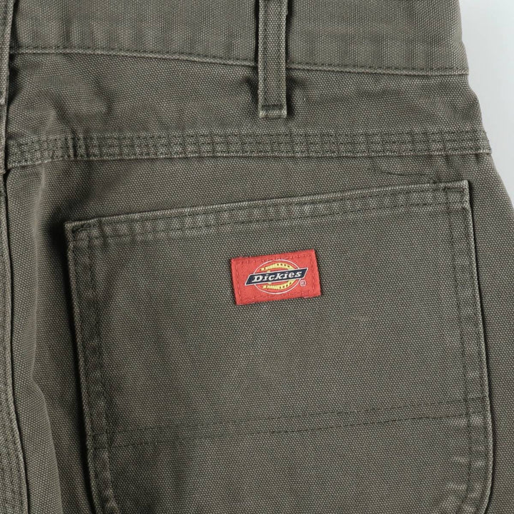 Dickies Relaxed Duck Painter Pants, Men's W34 (approx.) cotton Khaki type Vintage Second Hand