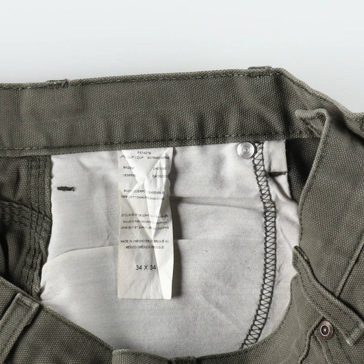 Dickies Relaxed Duck Painter Pants, Men's W34 (approx.) cotton Khaki type Vintage Second Hand