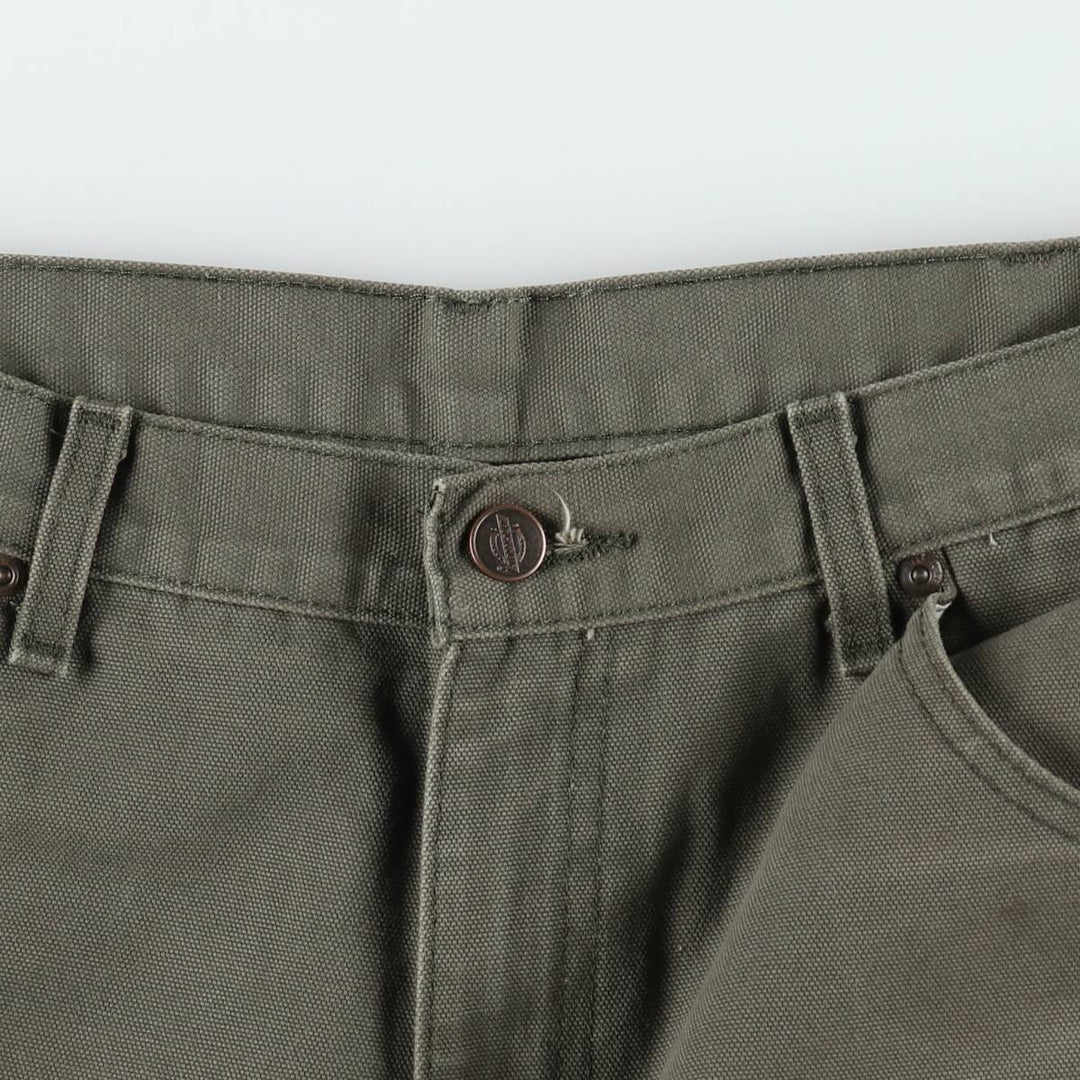 Dickies Relaxed Duck Painter Pants, Men's W34 (approx.) cotton Khaki type Vintage Second Hand