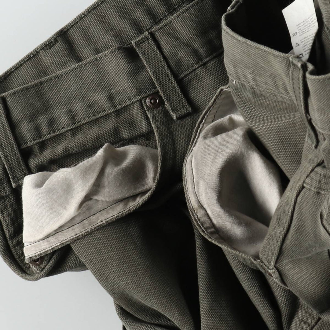 Dickies Relaxed Duck Painter Pants, Men's W34 (approx.) cotton Khaki type Vintage Second Hand