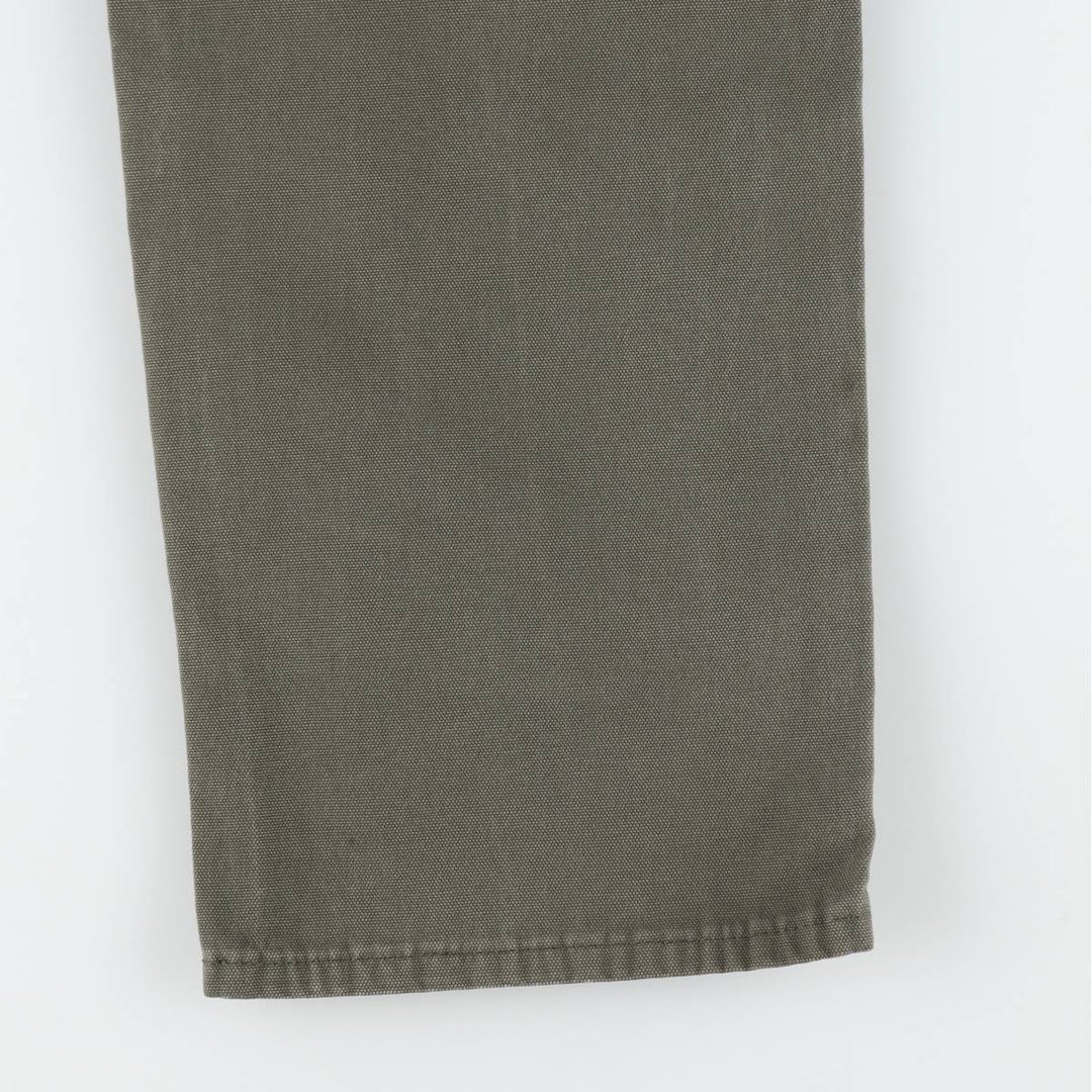 Dickies Relaxed Duck Painter Pants, Men's W34 (approx.) cotton Khaki type Vintage Second Hand