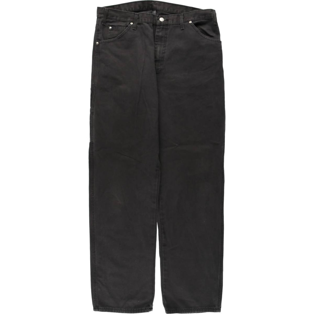 Dickies Duck Painter Pants Men's W37 cotton black type Vintage Second Hand