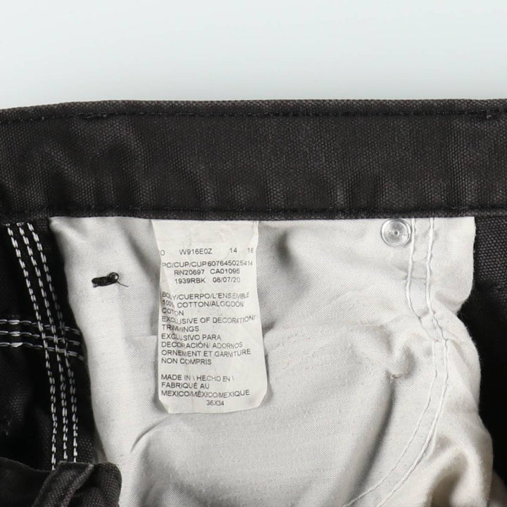 Dickies Duck Painter Pants Men's W37 cotton black type Vintage Second Hand