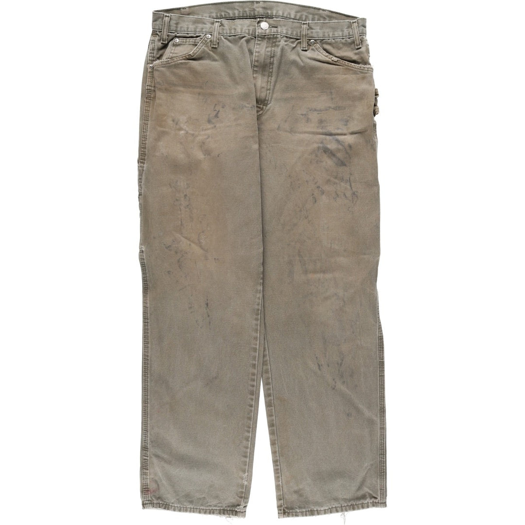 Dickies Duck Painter Pants Men's W36 cotton Khaki type Vintage Second Hand