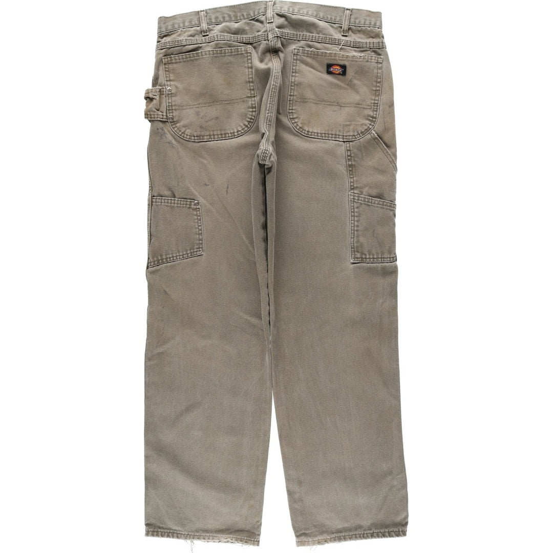 Dickies Duck Painter Pants Men's W36 cotton Khaki type Vintage Second Hand
