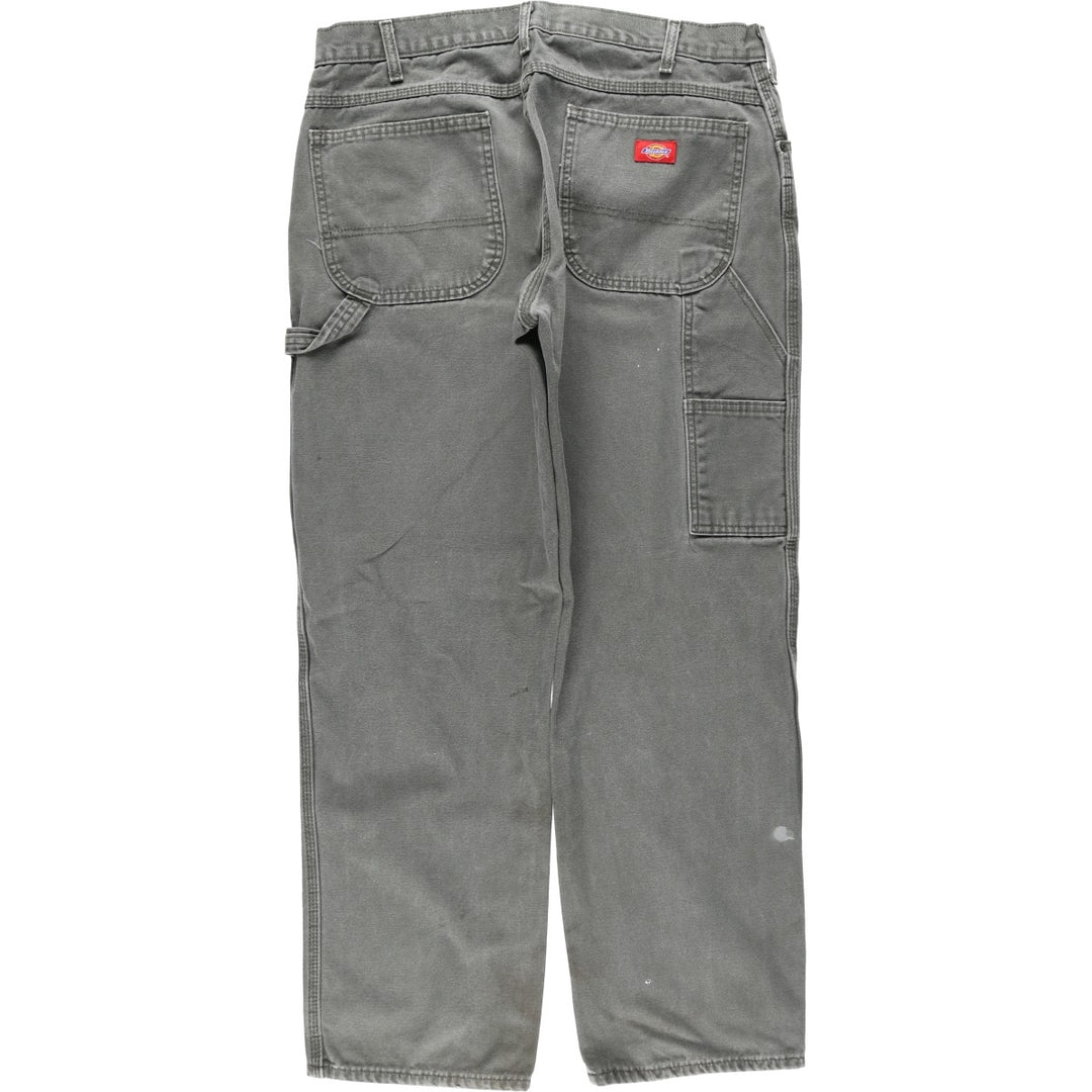 Dickies Relaxed Fit Duck Painter Pants Men's W34 equivalent cotton Khaki type Vintage Second Hand