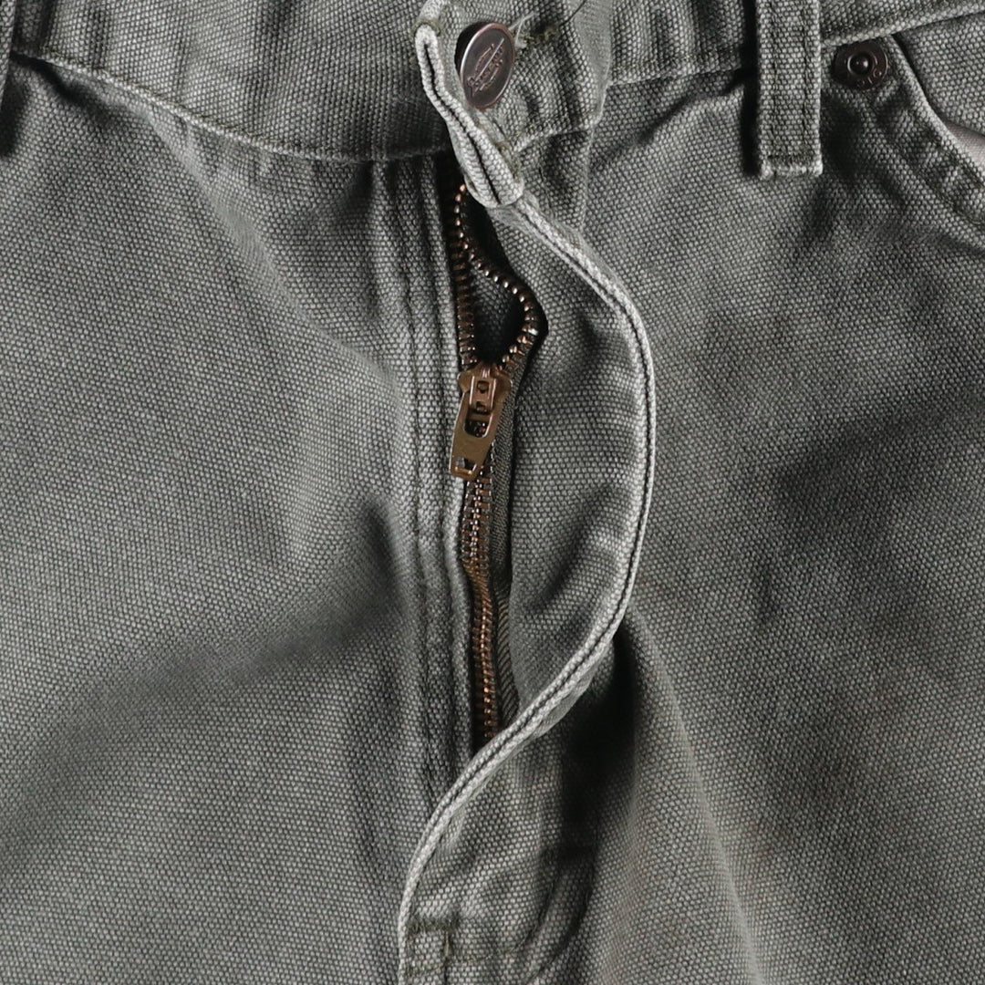Dickies Relaxed Fit Duck Painter Pants Men's W34 equivalent cotton Khaki type Vintage Second Hand