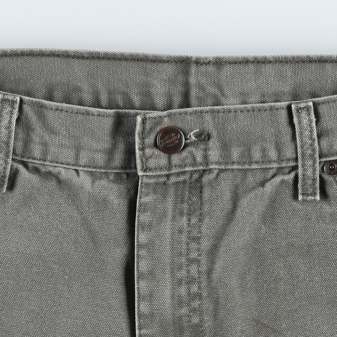 Dickies Relaxed Fit Duck Painter Pants Men's W34 equivalent cotton Khaki type Vintage Second Hand
