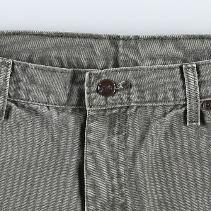Dickies Relaxed Fit Duck Painter Pants Men's W34 equivalent cotton Khaki type Vintage Second Hand