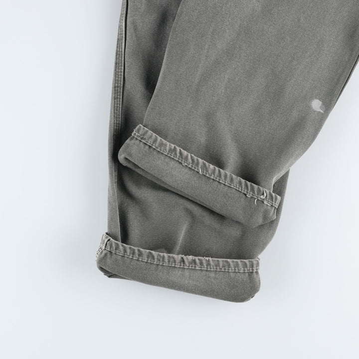 Dickies Relaxed Fit Duck Painter Pants Men's W34 equivalent cotton Khaki type Vintage Second Hand
