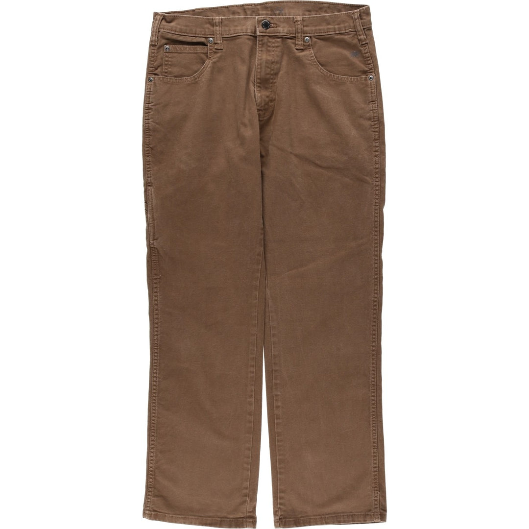 Dickies Duck Work Pants, Men's, Size W33 cotton brown type Vintage Second Hand