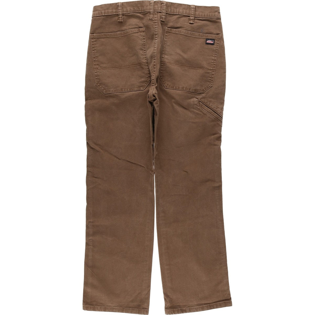 Dickies Duck Work Pants, Men's, Size W33 cotton brown type Vintage Second Hand