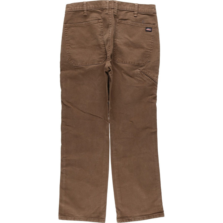 Dickies Duck Work Pants, Men's, Size W33 cotton brown type Vintage Second Hand