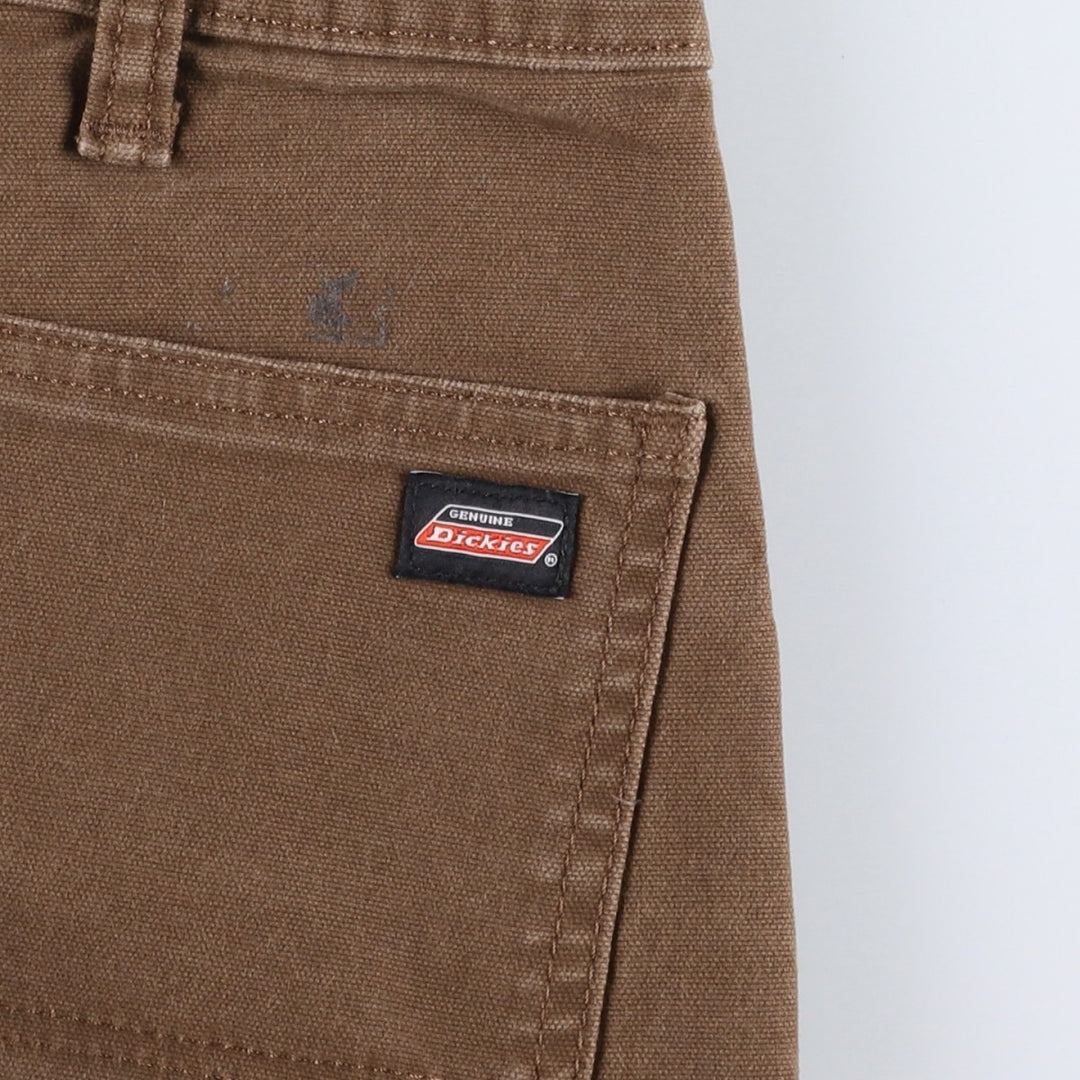 Dickies Duck Work Pants, Men's, Size W33 cotton brown type Vintage Second Hand