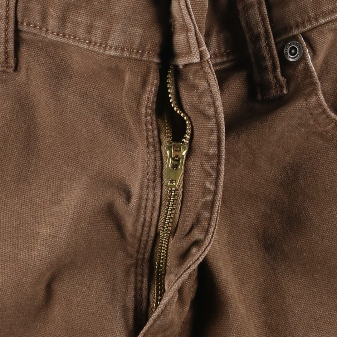 Dickies Duck Work Pants, Men's, Size W33 cotton brown type Vintage Second Hand