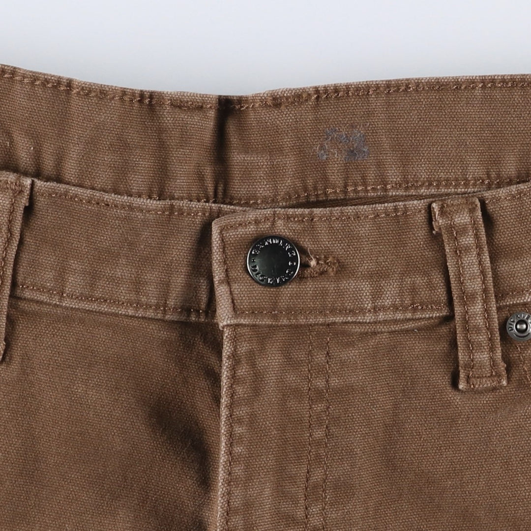 Dickies Duck Work Pants, Men's, Size W33 cotton brown type Vintage Second Hand