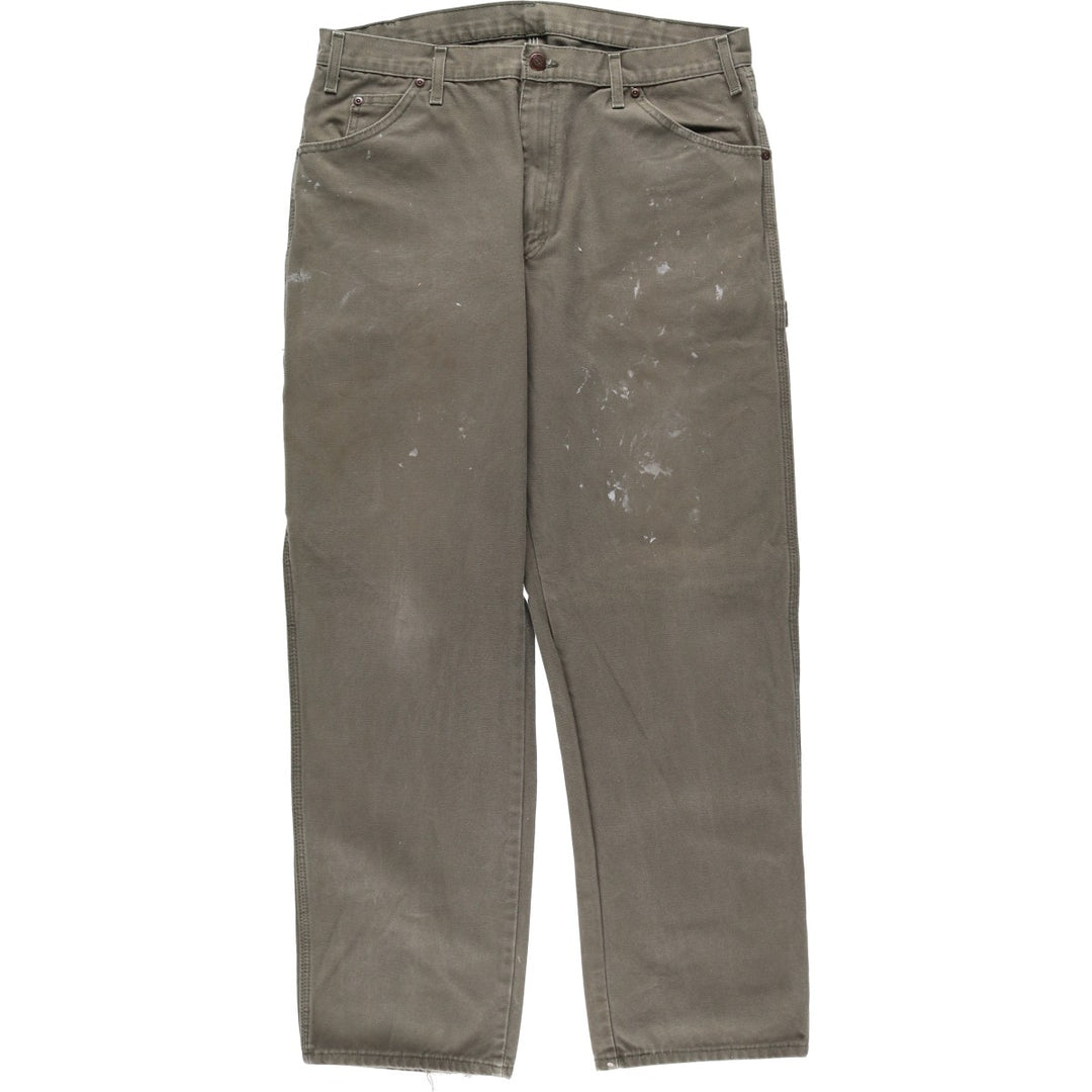 Dickies Duck Painter Pants Men's W35 equivalent cotton Khaki type Vintage Second Hand