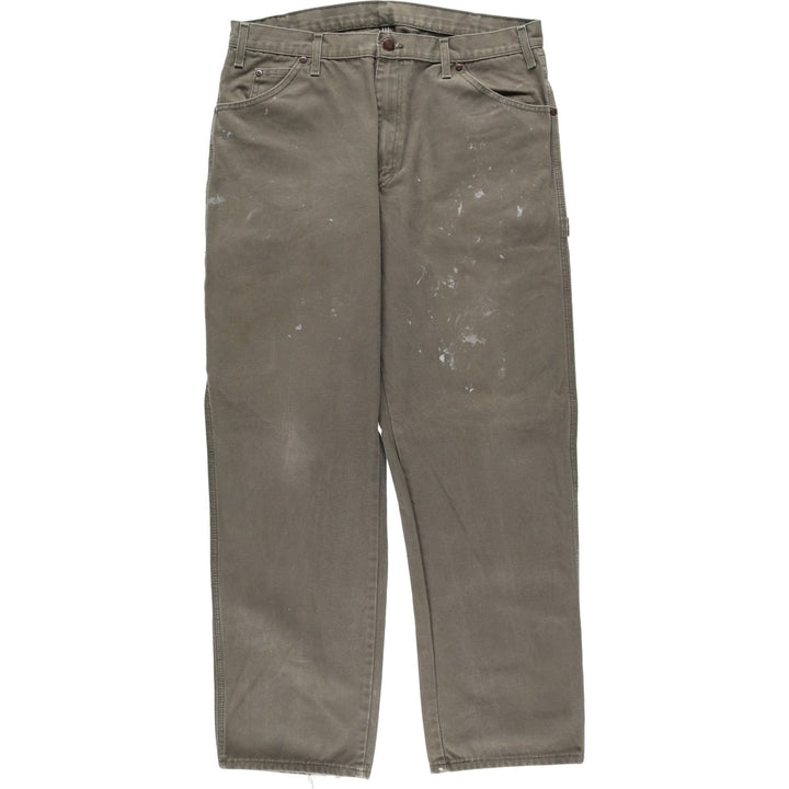 Dickies Duck Painter Pants Men's W35 equivalent cotton Khaki type Vintage Second Hand