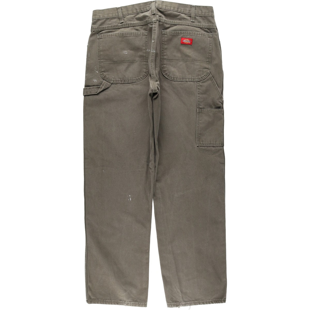 Dickies Duck Painter Pants Men's W35 equivalent cotton Khaki type Vintage Second Hand