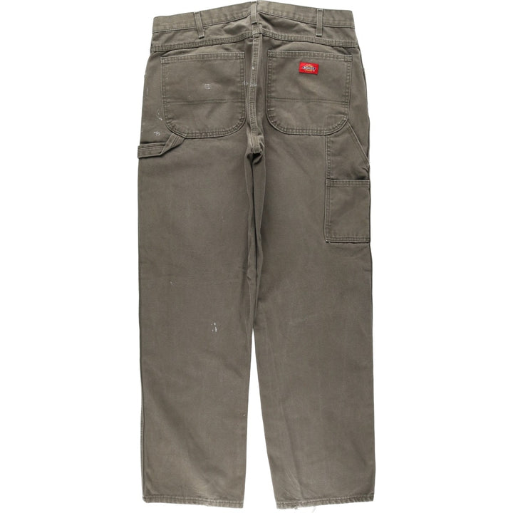 Dickies Duck Painter Pants Men's W35 equivalent cotton Khaki type Vintage Second Hand
