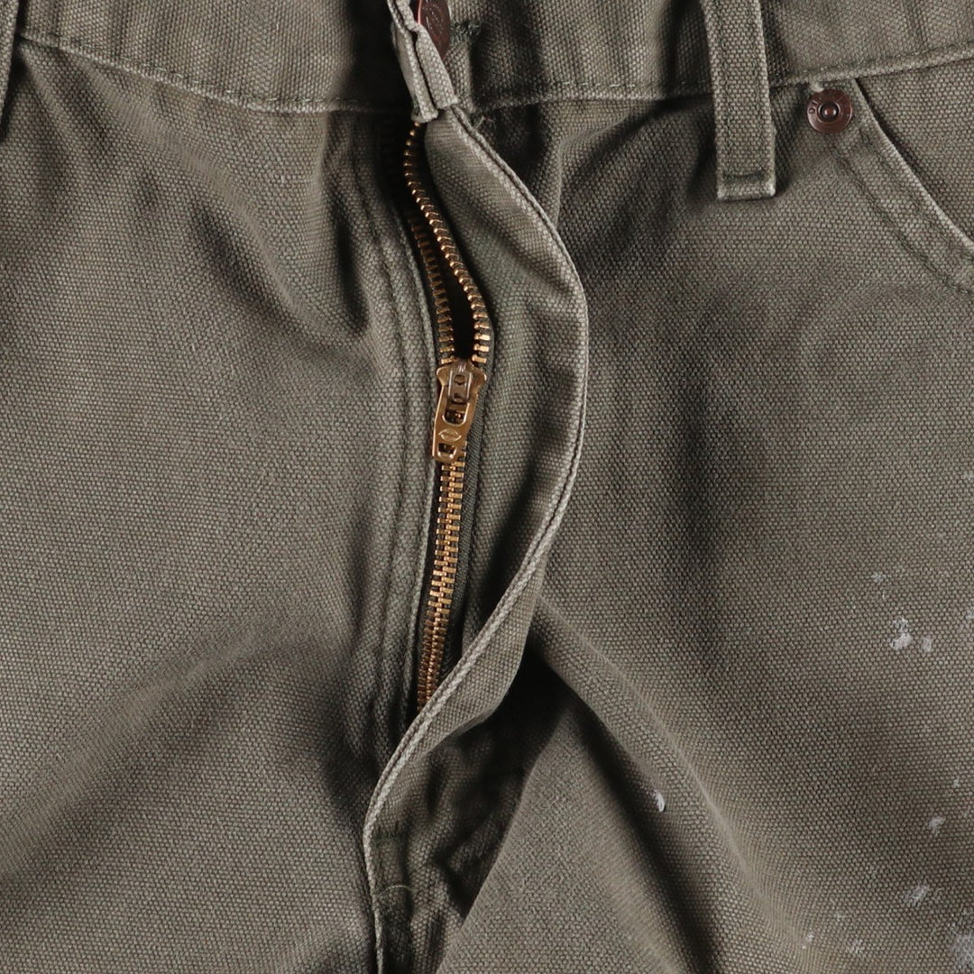 Dickies Duck Painter Pants Men's W35 equivalent cotton Khaki type Vintage Second Hand