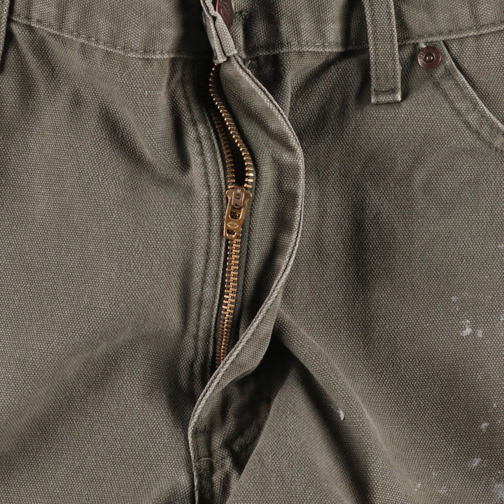 Dickies Duck Painter Pants Men's W35 equivalent cotton Khaki type Vintage Second Hand