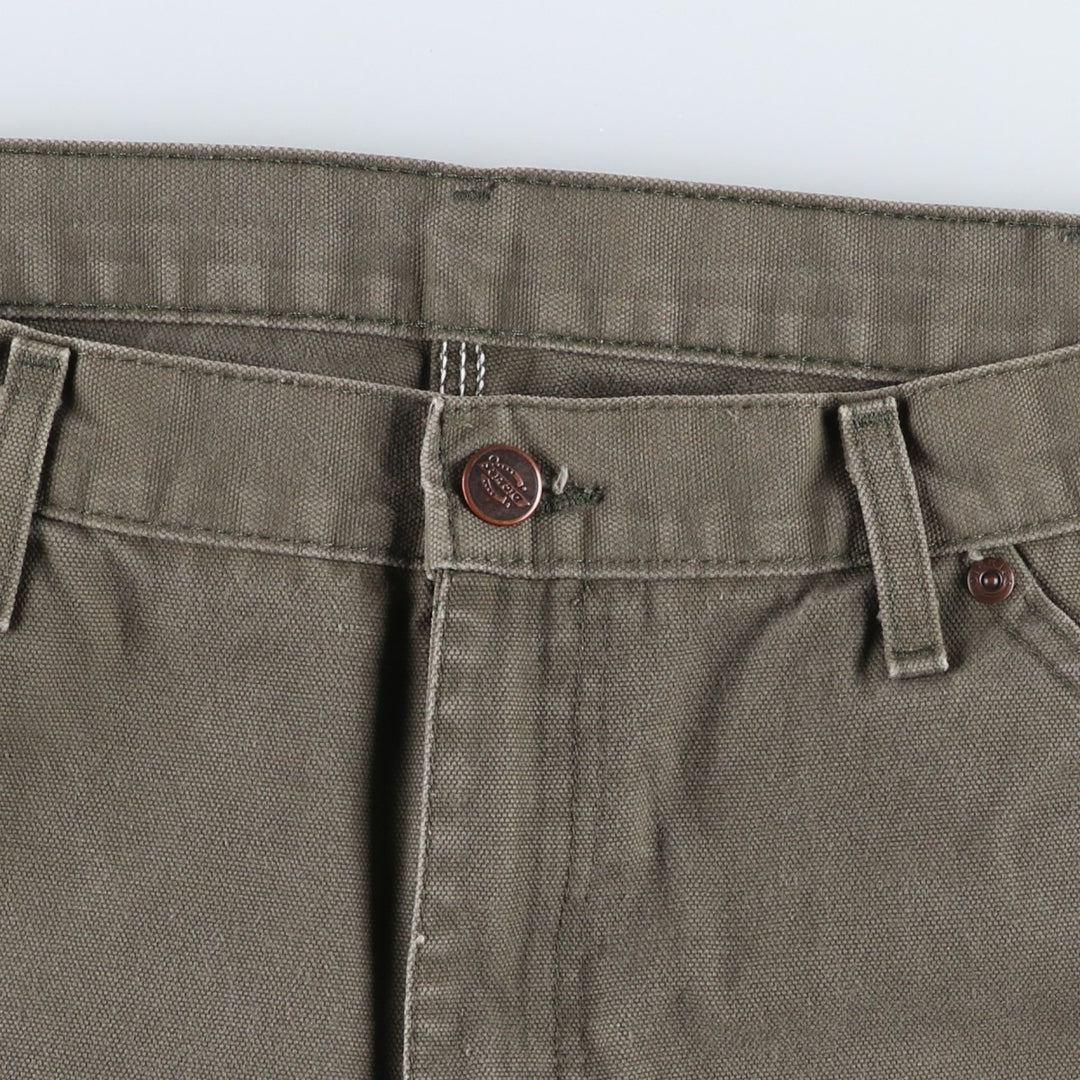 Dickies Duck Painter Pants Men's W35 equivalent cotton Khaki type Vintage Second Hand